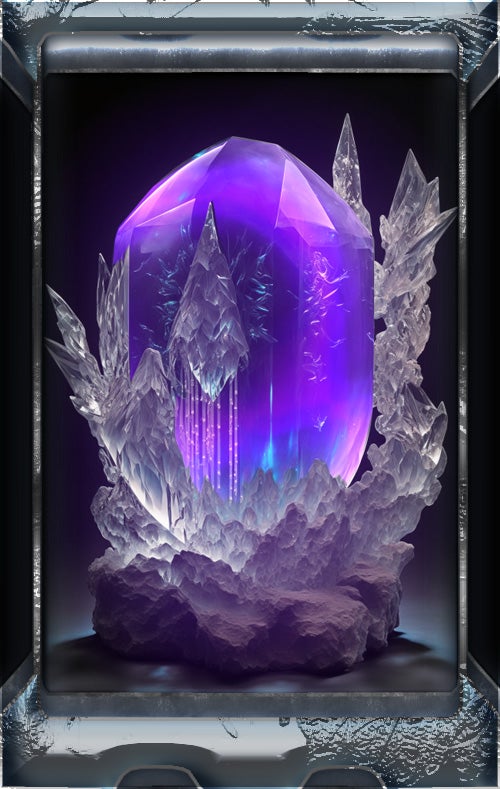 Crystal Tower Backflow Incense Burner with LED