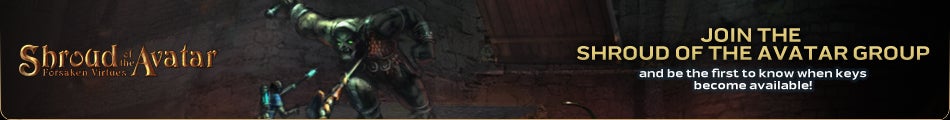 Shroud of the Avatar Early Access Key Giveaway
