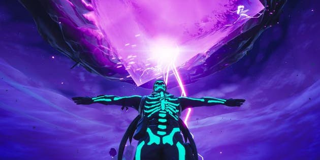 Fortnite's floating island is summoning something in the sky (updated ...