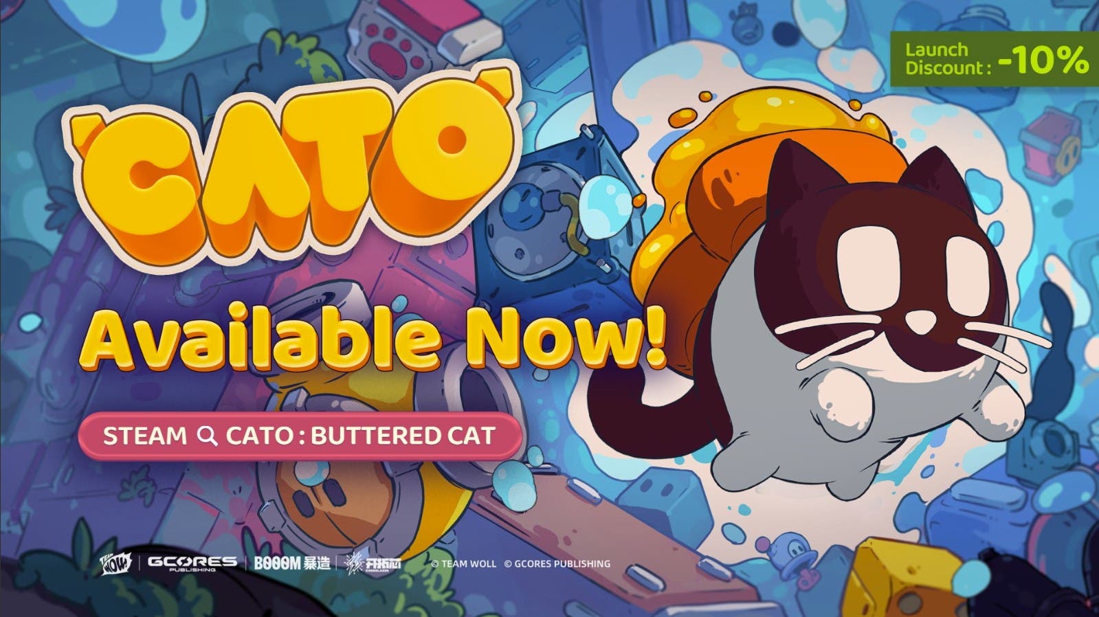 Adorable Feline Platformer-Puzzle Game Now Available on Steam