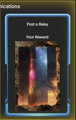 post a relay achievement