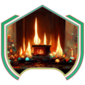 Holiday Fire Badge