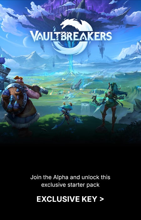 Vaultbreakers Alpha Starter Pack Key Giveaway