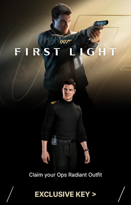 007 First Light Ops Radiant Outfit Key Giveaway