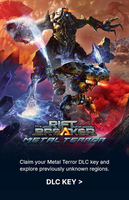 The Riftbreaker Metal Terror DLC Key Giveaway