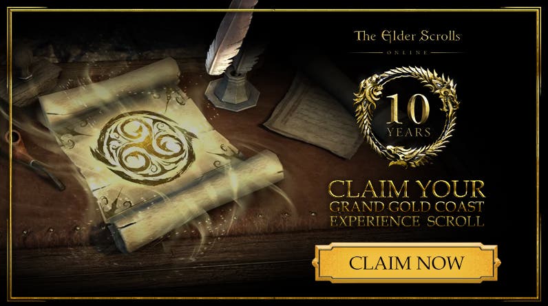 The Elder Scrolls Online Grand Gold Coast Experience Scroll Key Giveaway