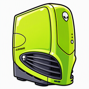 Green Predator Area-51 Pin