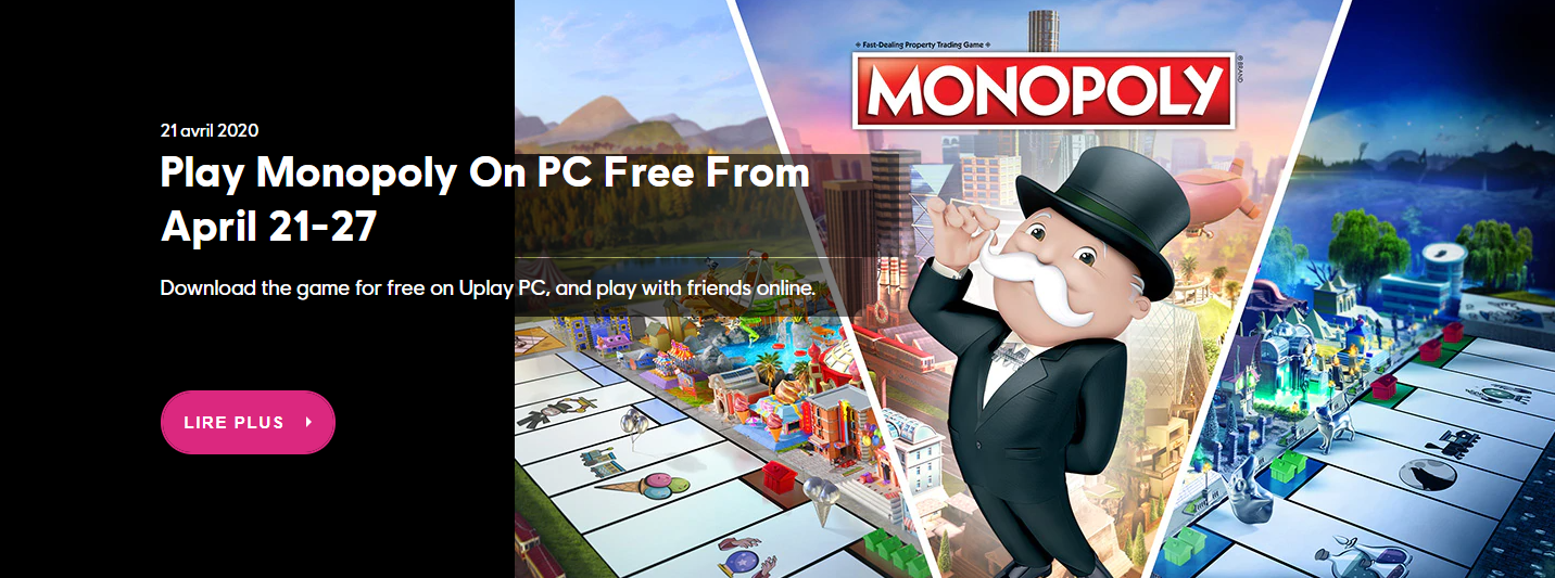 Play Monopoly On PC Free From April 21-27