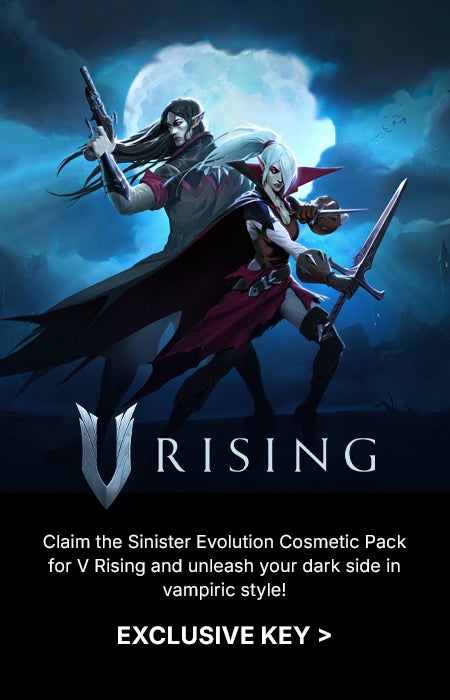 V Rising Sinister Evolution Cosmetic Pack DLC Key Giveaway