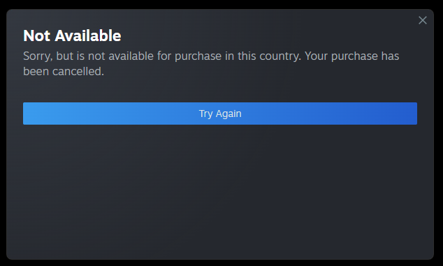 not available for purchase in this country