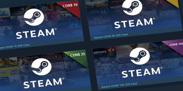 Gift Card Steam 50 reais - Envio Digital - Gift Card Online