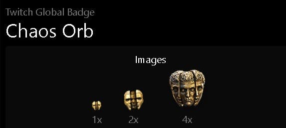 POE2 Twitch Badge