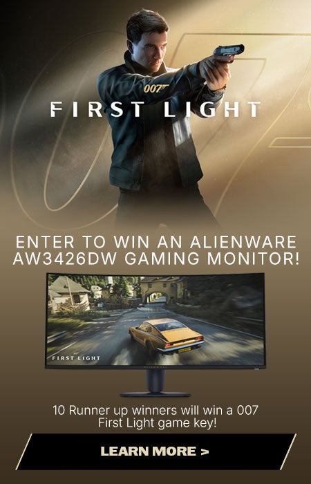 007 First Light Alienware AW3426DW Gaming Monitor Sweepstakes