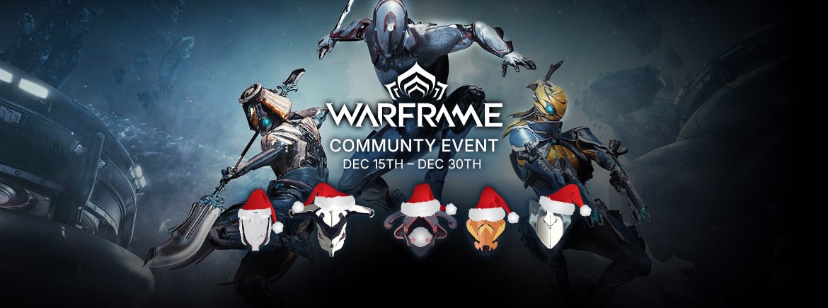 Warframe COmmunity Event starts 12/15