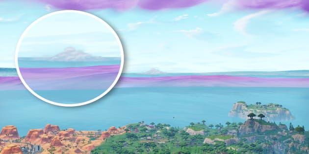 Fortnite players puzzle over the appearance of a mysterious cloud