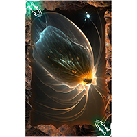 Rudimentary Light Warping Artifact