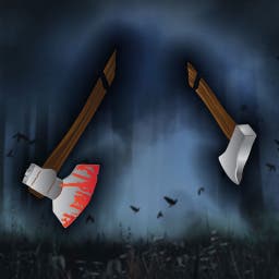 Anna the Huntress Hatchet and Broad Axe