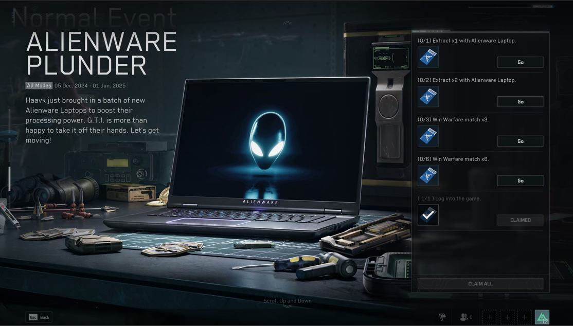 Get an Alienware m16 R2 in Delta Force!