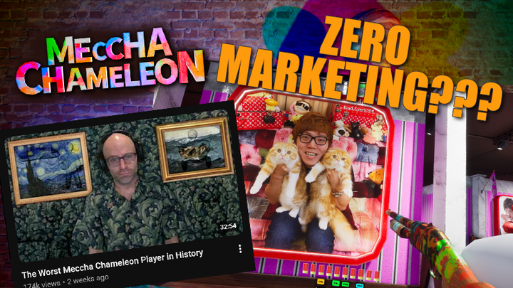 Meccha Chameleon: the hit game with zero marketing