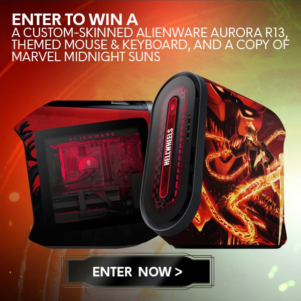 Enter to win a skinned Alienware Aurora r13