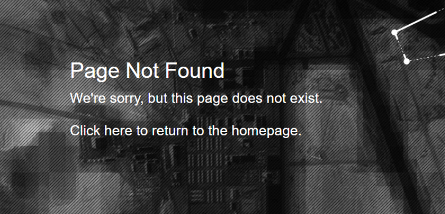 error message