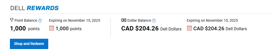 No way to exchange points?