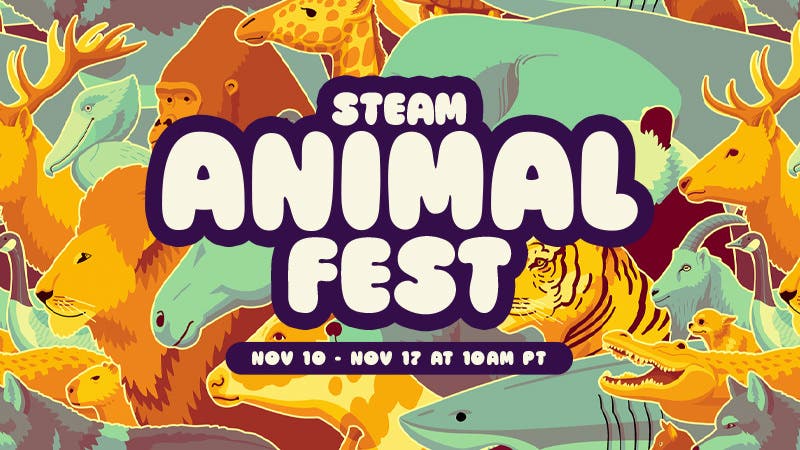 Steam Animal Fest is Live!