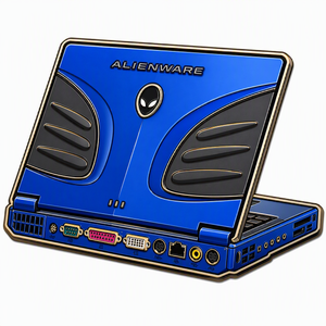 Blue Area-51m Pin