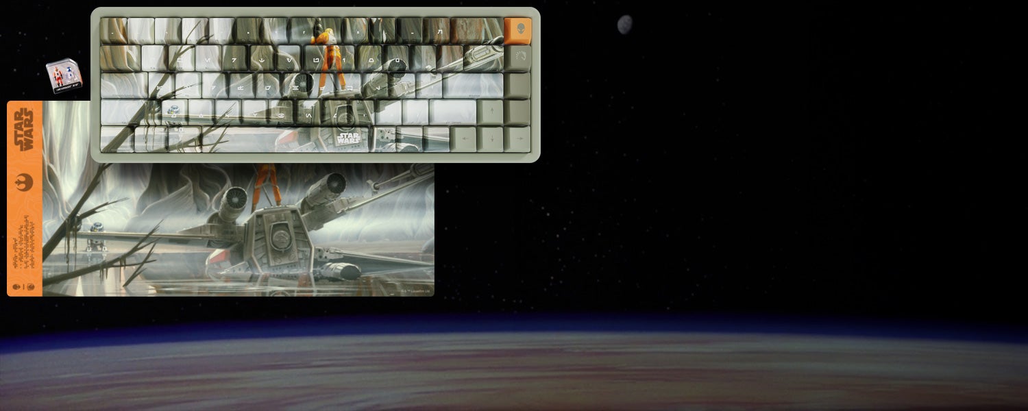 AW DAGOBAH GRAPHIC KEYCAP & MOUSEPAD BUNDLE SWEEPSTAKES