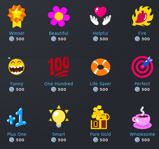 Steam Community Awards 2.0