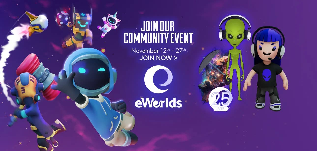 Join the eWorld's Alienware Arena Community Steam Event from 12