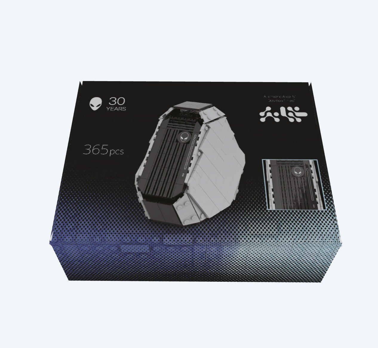 Alienware Triad Box (3D Render)