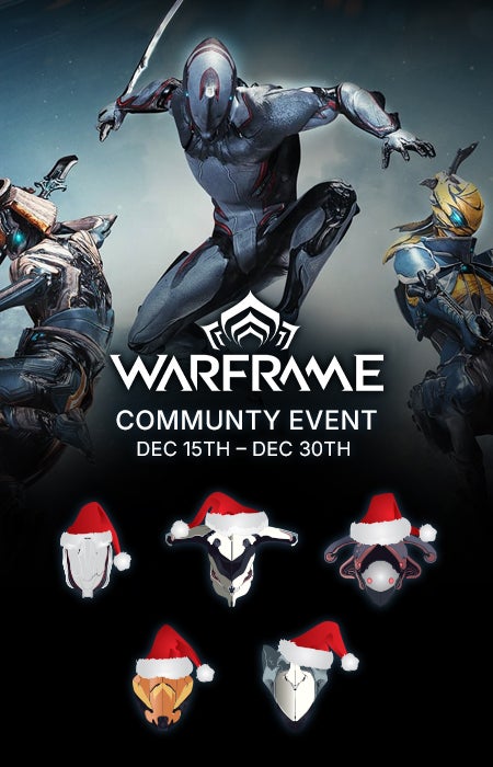 Warframe Community Event starts 12/15