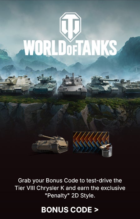 World of Tanks Bonus Code Key Giveaway