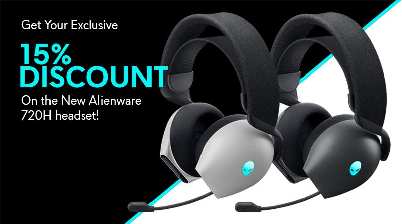 Exclusive 15% Discount Code for Alienware 720H Headset