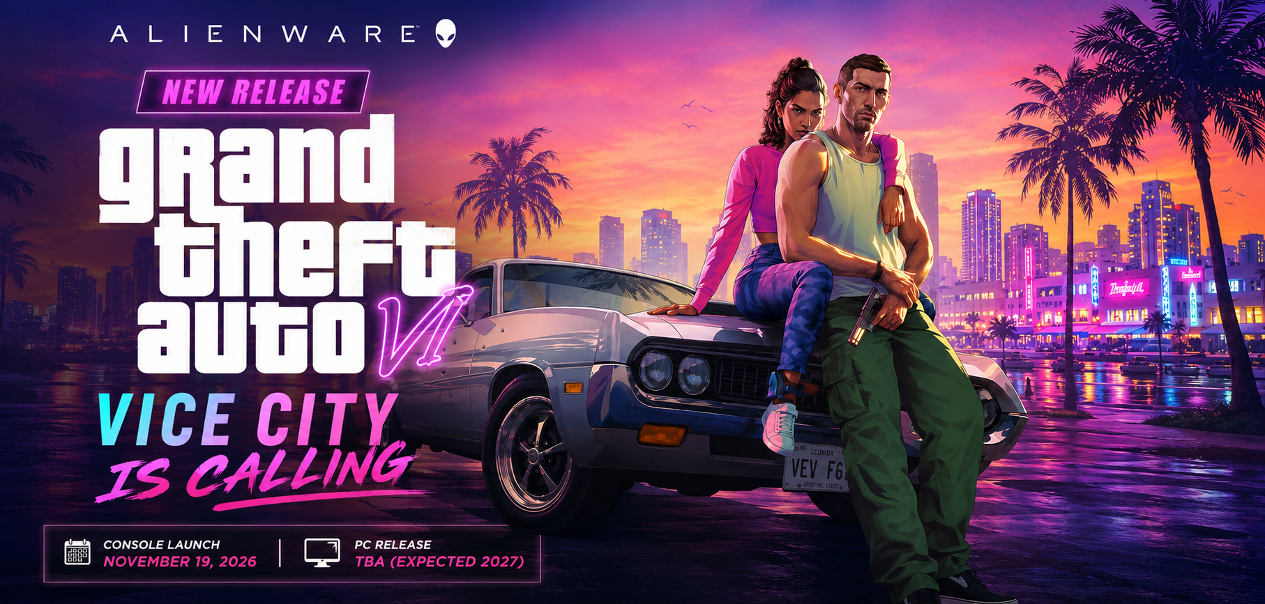 GTA 6 Is Coming — Is Your Alienware Ready for Vice City?
