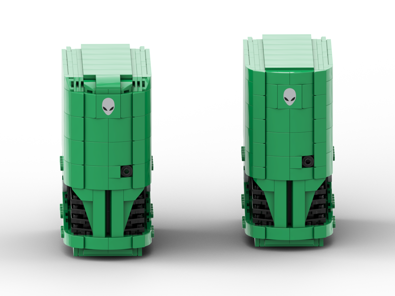 The Alienware Area-51 Brick Kit (Predator Green)