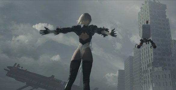 Nier Automata DLC Featuring Sexy Kaine Outfit For 2B Is Now