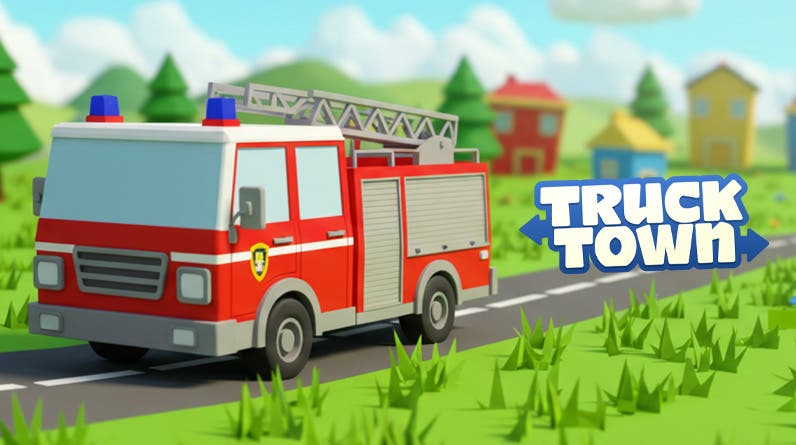 Truck Town: Kids and Toddlers Driving Game Steam Game Key Giveaway