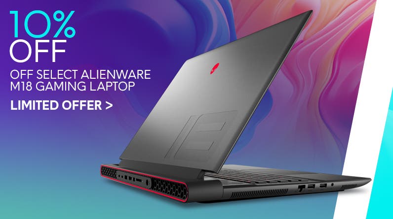 Alienware m18 Gaming Laptop 10% Discount Code Giveaway
