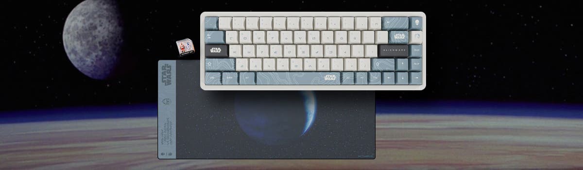 StarWars Kamino Mousepad and Keycaps