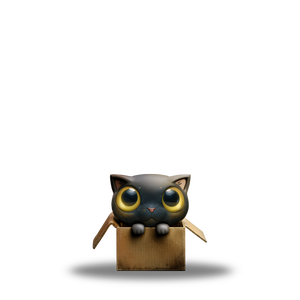 Cardboard Kitty