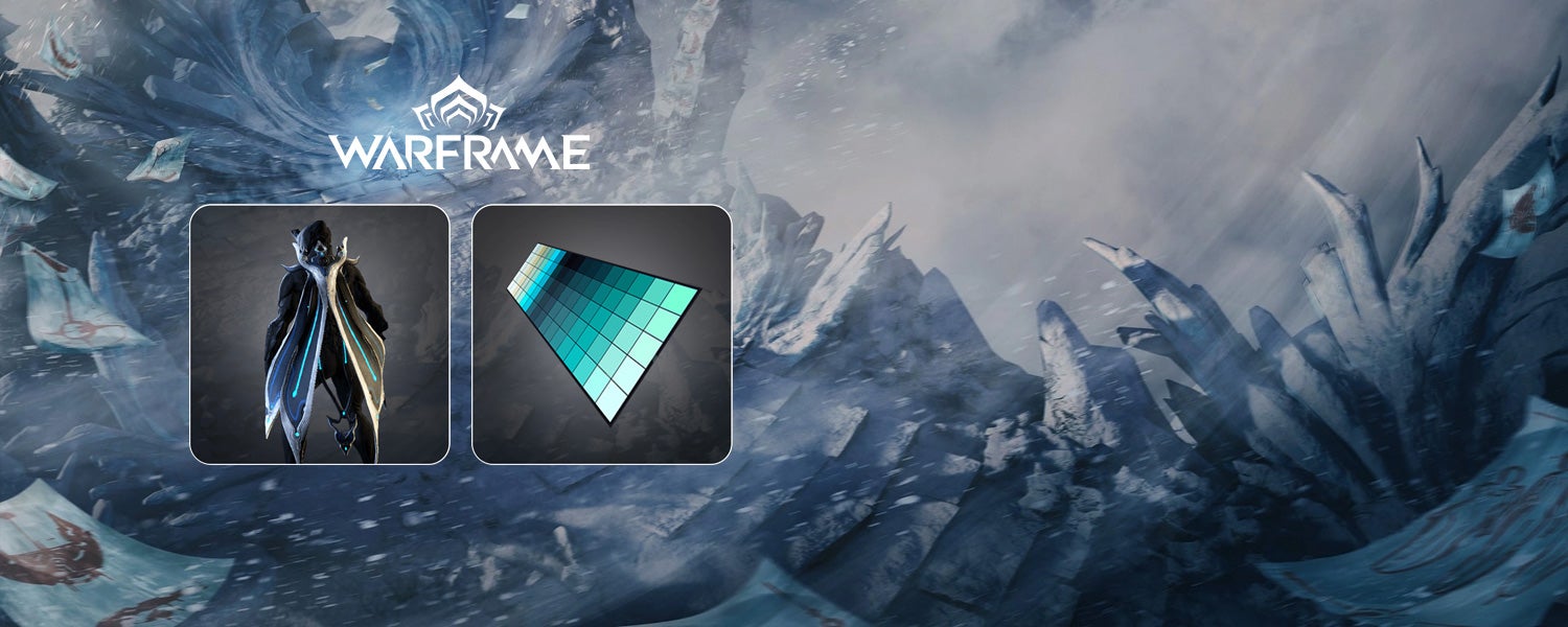 Warframe Igaro Syandana and Ice Colour Picker Game Pack Key Giveaway