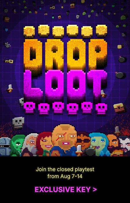 Drop Loot Playtest Key Giveaway