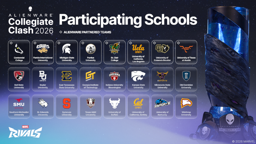 Alienware Returns with Year 2 of Collegiate Clash in 2026