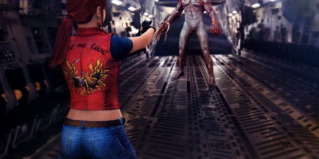 Resident Evil Code Veronica X Topaz Gigapixel AI-enhanced HD Texture Pack  Released