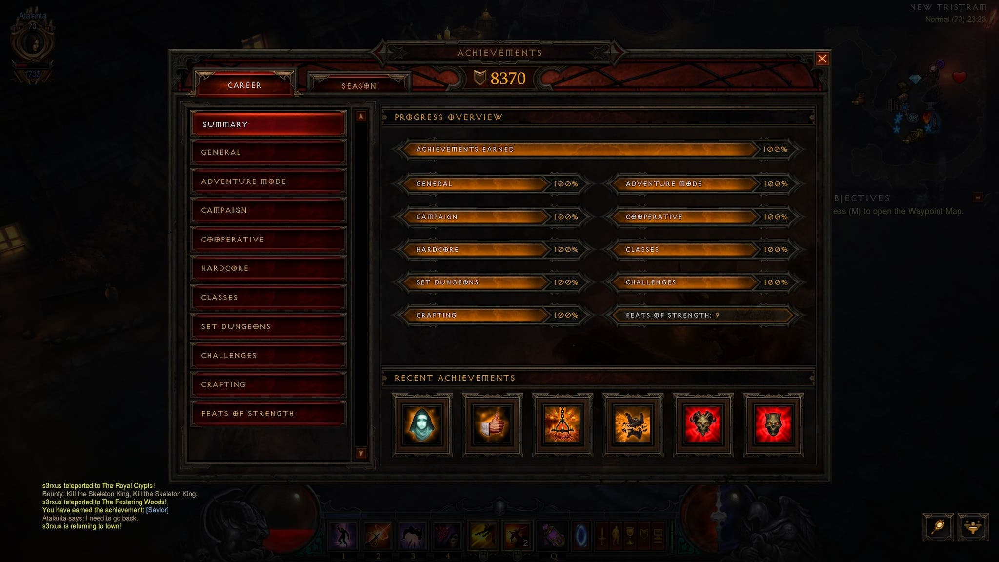 Diablo III - 100% by s3rxus